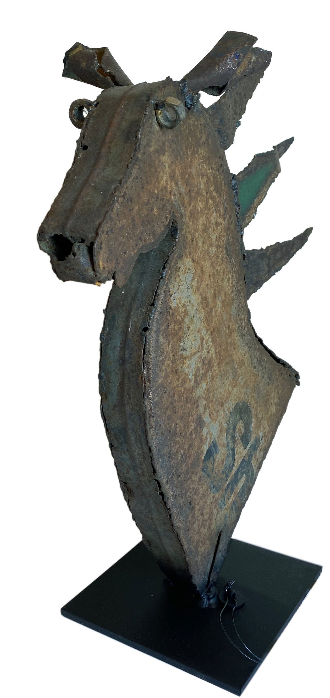 Sculpture - Metal Horse Head