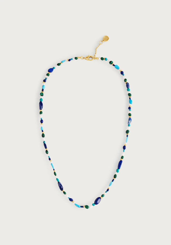 Milos Beaded Necklace - Cool
