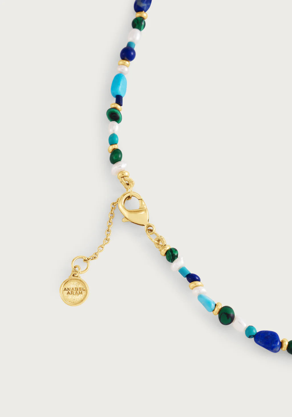 Milos Beaded Necklace - Cool