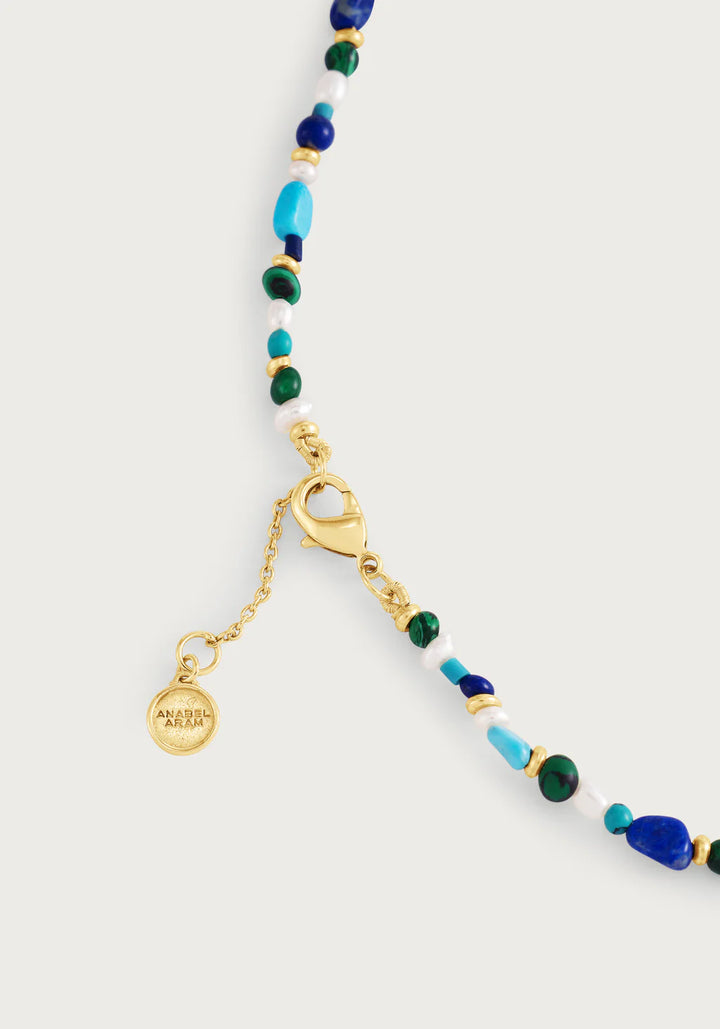 Milos Beaded Necklace - Cool