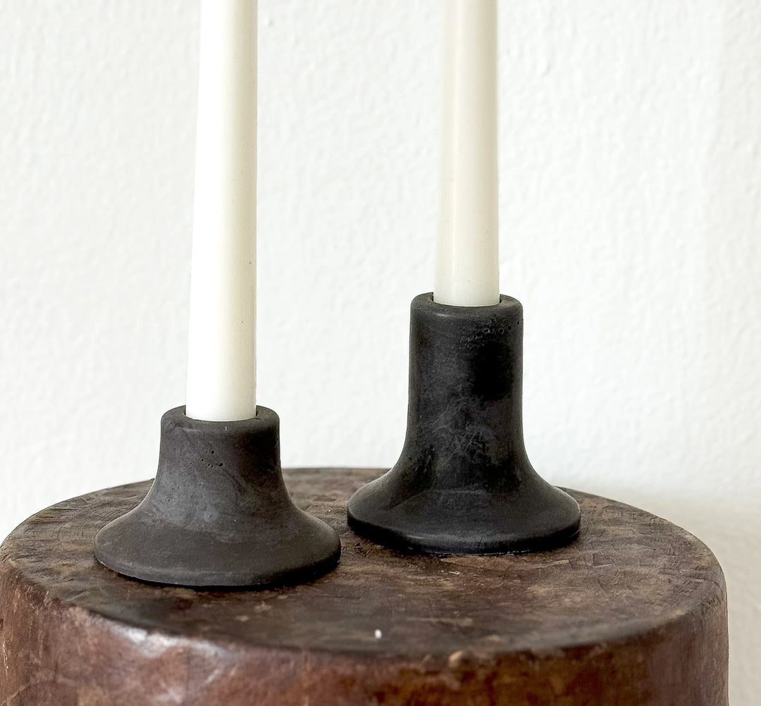 Mina Tall Taper Candle Holder