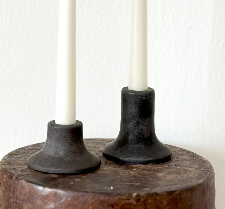 Mina Tall Taper Candle Holder