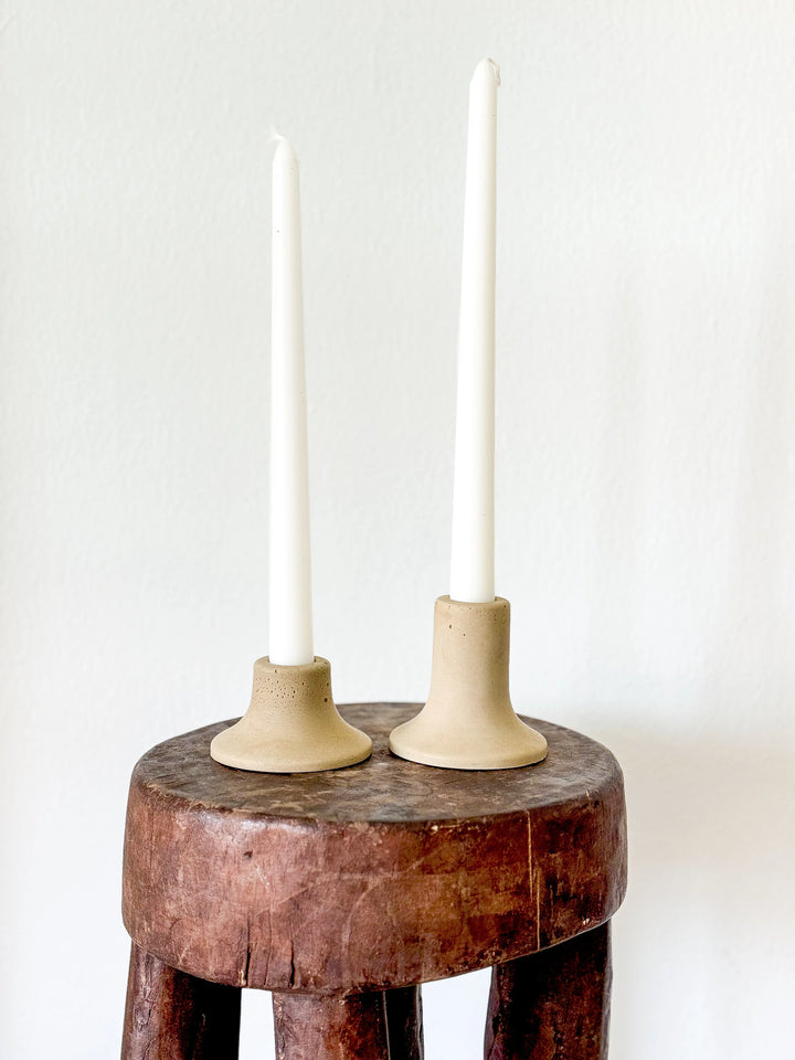 Mina Tall Taper Candle Holder
