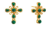 Monique Gem Double Drop Earrings