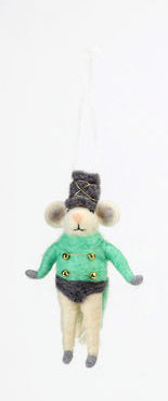 Mouse Soldier Ornament