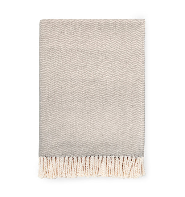 Celine Throw - Natural Fringe