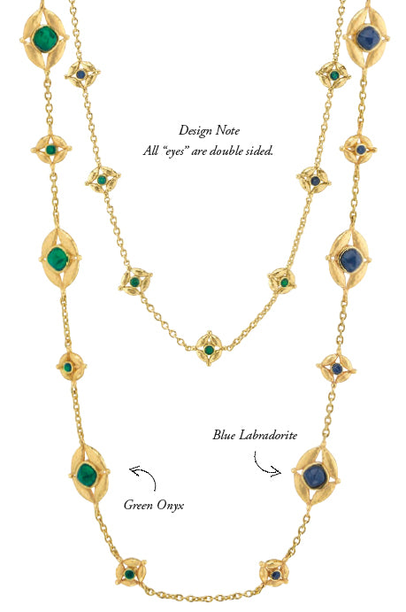 Mystic Eye Double-Sided Necklace