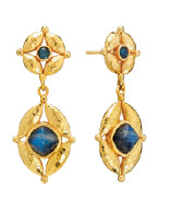 Mystic Eye Post Drop Earrings
