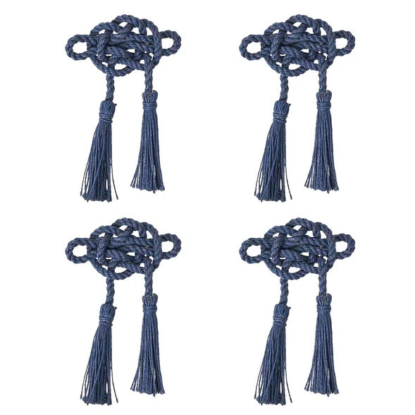 Mystic Knot Napkin Rings, Set of 4