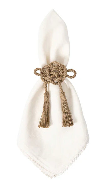 Mystic Knot Napkin Rings, Set of 4