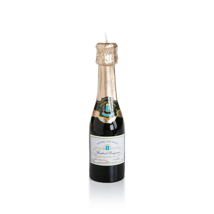 Sparkling Wine Bottle Candle