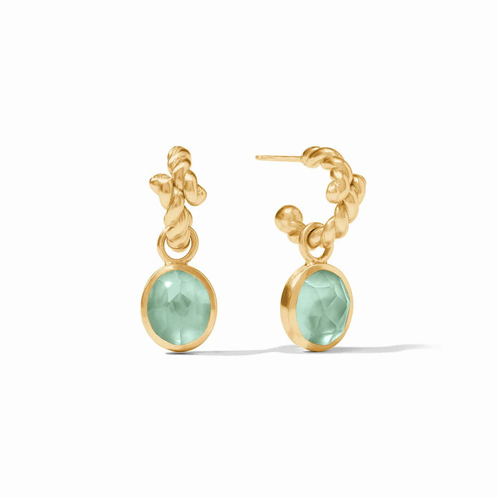 Nassau Hoop & Charm Earring