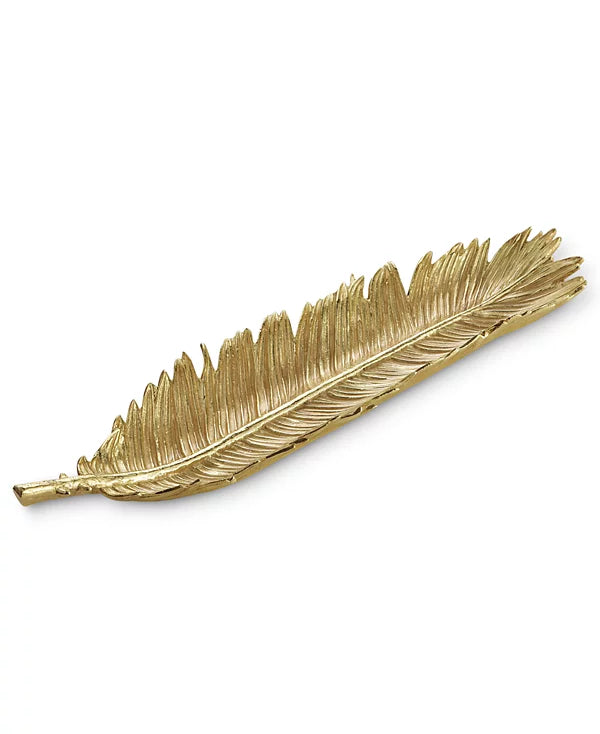 New Leaves Sago Palm Bread Plate