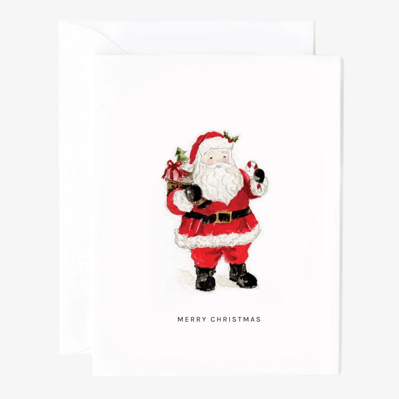Christmas Watercolor Greeting Card