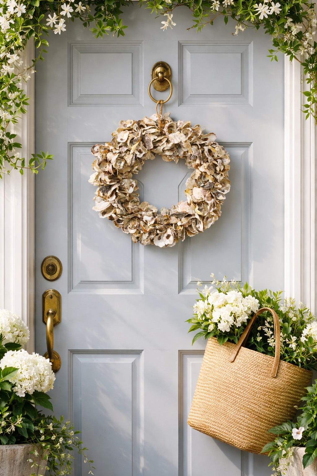 Oyster Shell Wreath