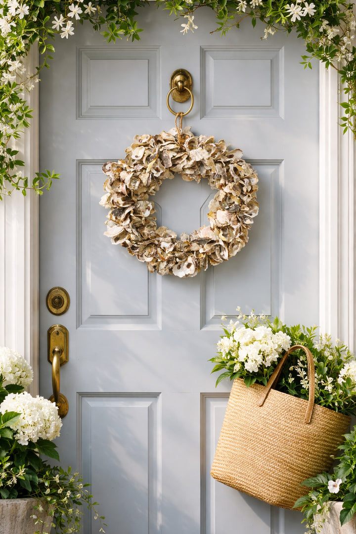 Oyster Shell Wreath
