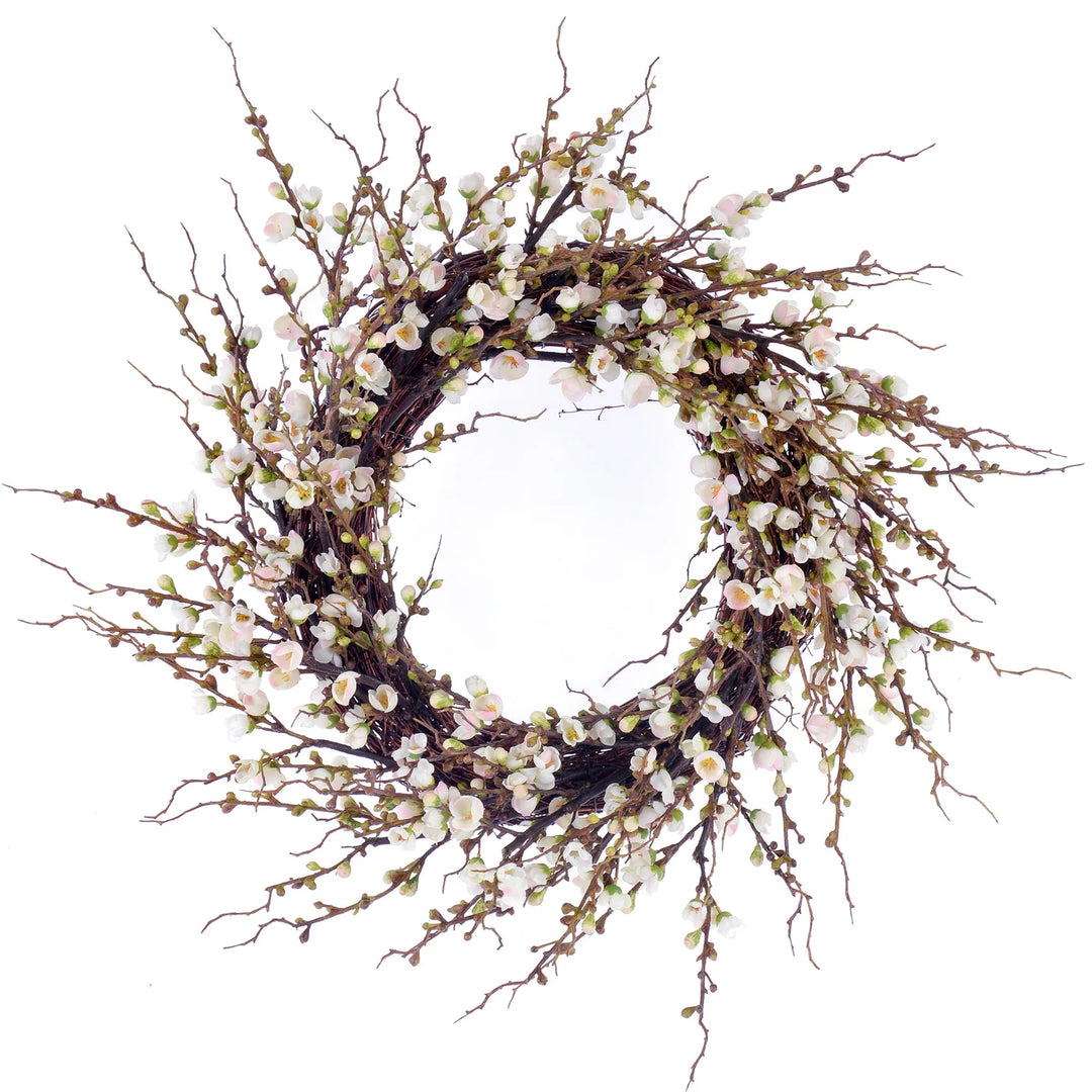 Peach Blossom Wreath