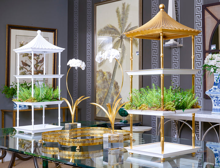 Gold Pagoda Shelf