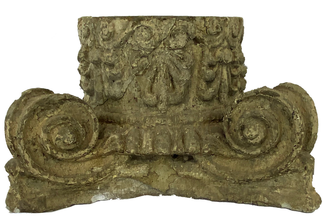 Pair of Architecural Capital Fragments