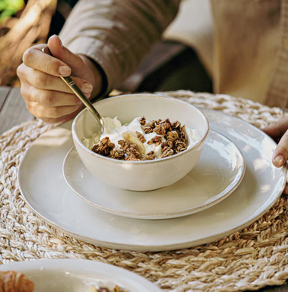 Puro Cereal/Ice Cream Bowl - Whitewash