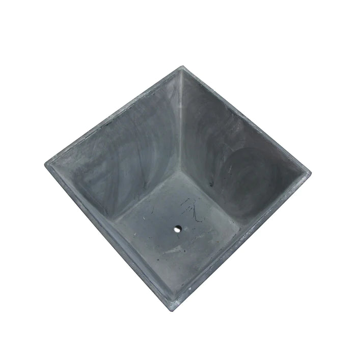 Square Zinc Provence Planter