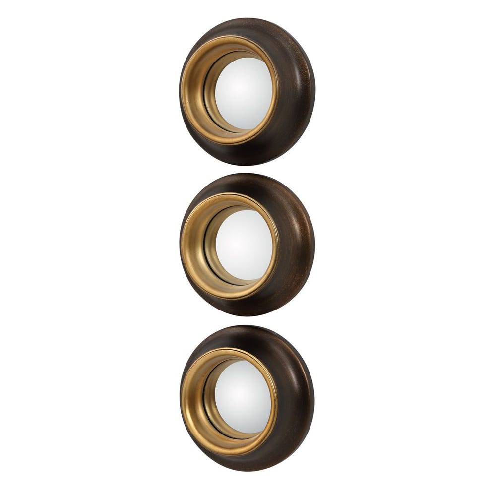 Marais Convex Mirrors - Set of 3