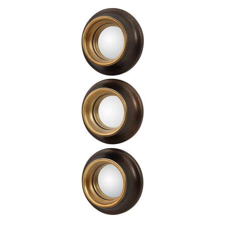 Marais Convex Mirrors - Set of 3