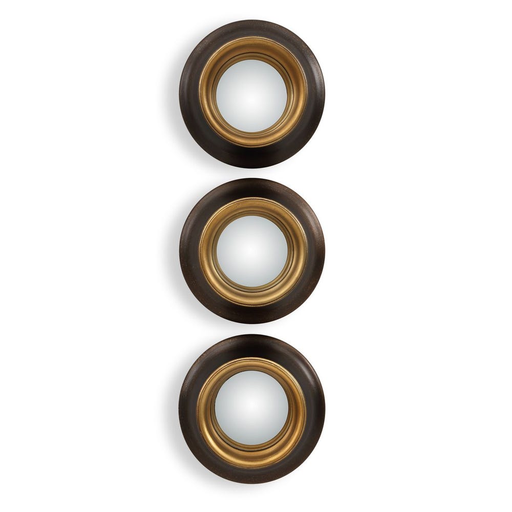 Marais Convex Mirrors - Set of 3