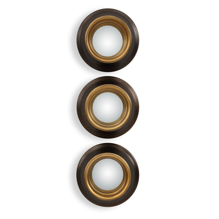 Marais Convex Mirrors - Set of 3