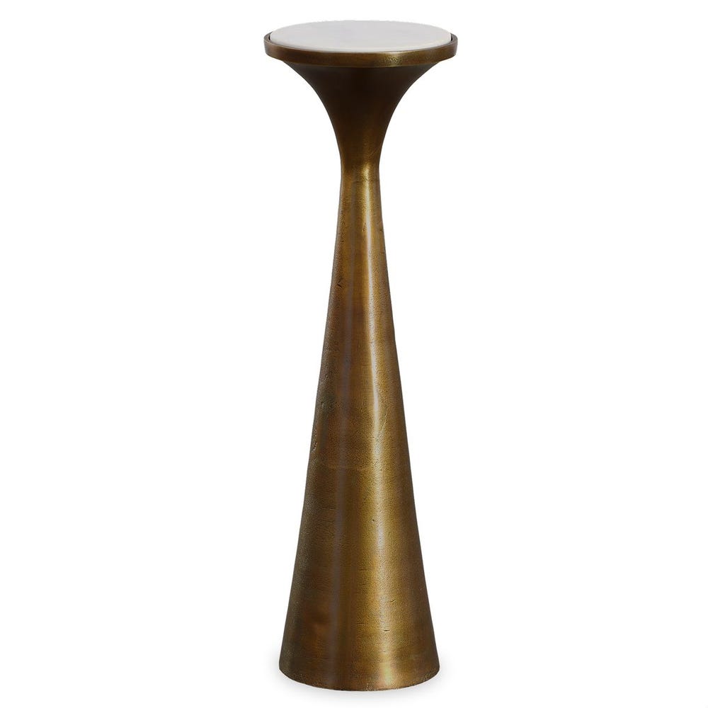 Honed Marble Martini Table
