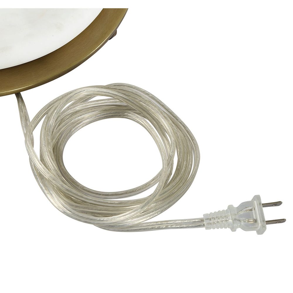 Volakas Marble Spindle Floor Lamp
