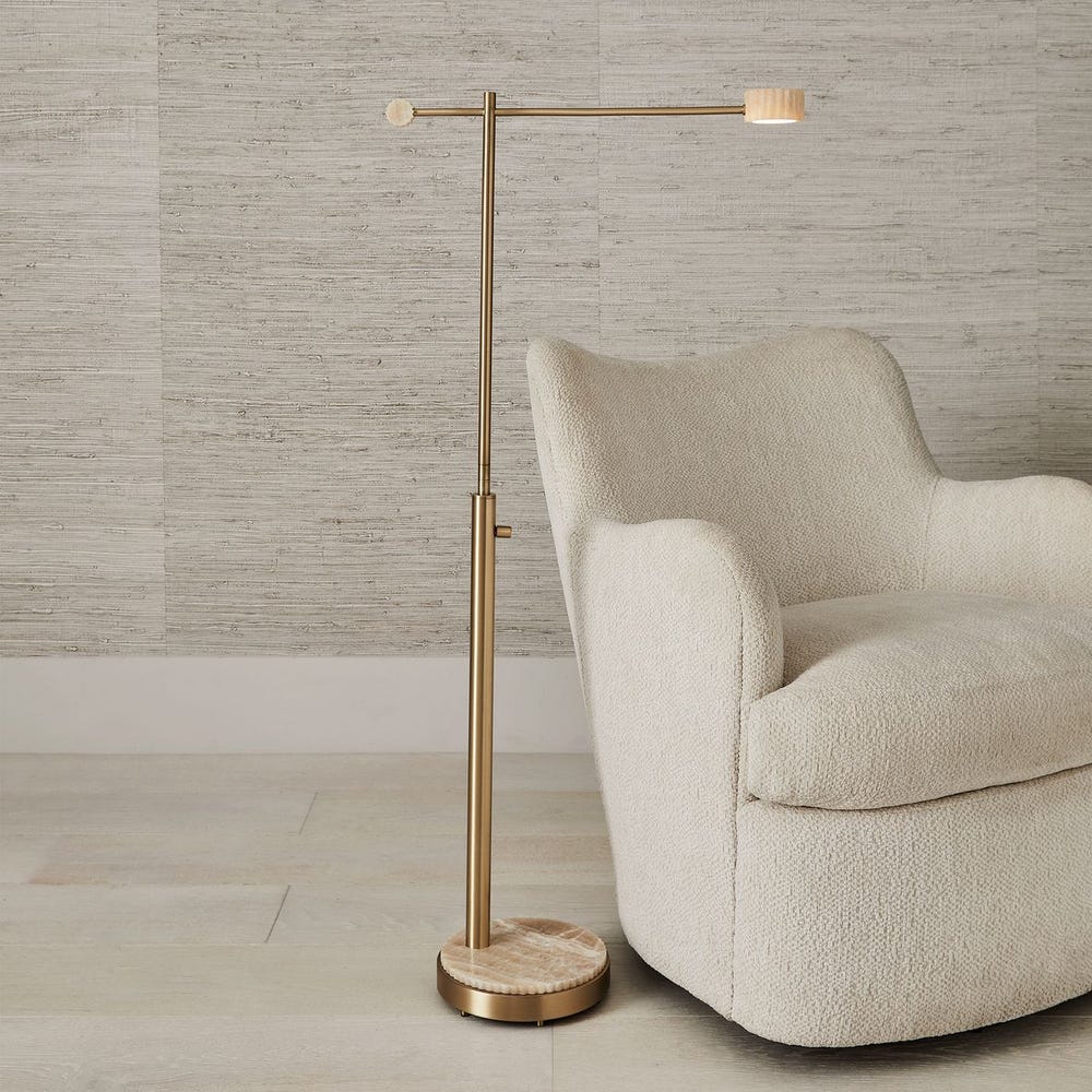 Solis Onyx Linear Floor Lamp