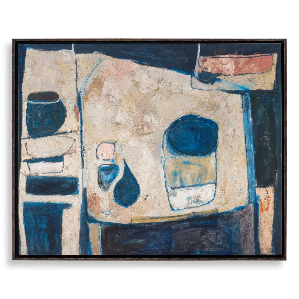 Indigo Still Life Study