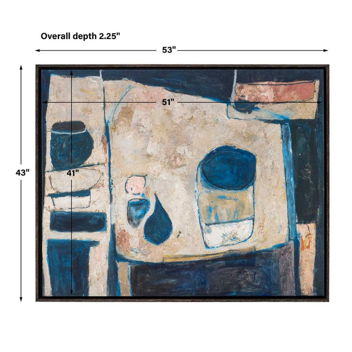 Indigo Still Life Study