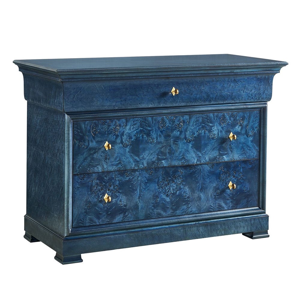 Louis Philippe Chest - True Blue
