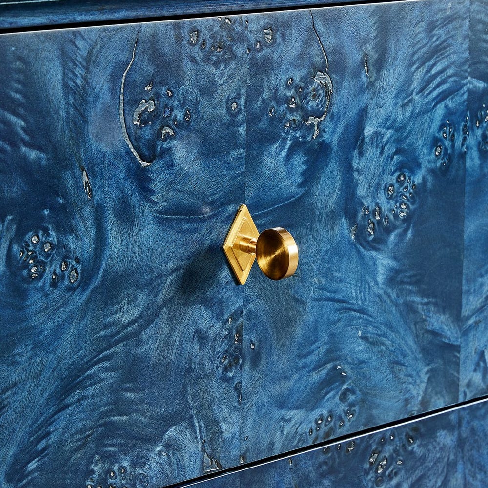 Louis Philippe Chest - True Blue