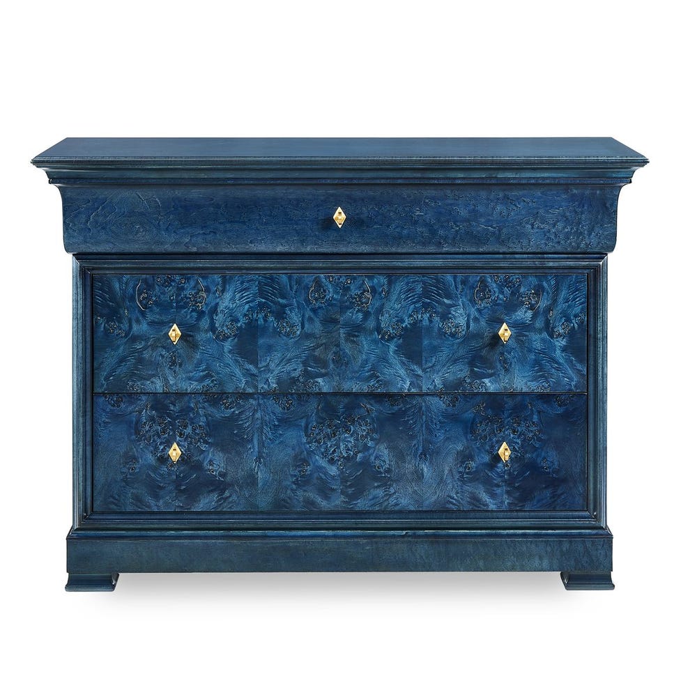 Louis Philippe Chest - True Blue