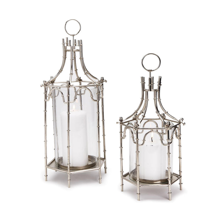 Silver Bamboo Pagoda Lantern