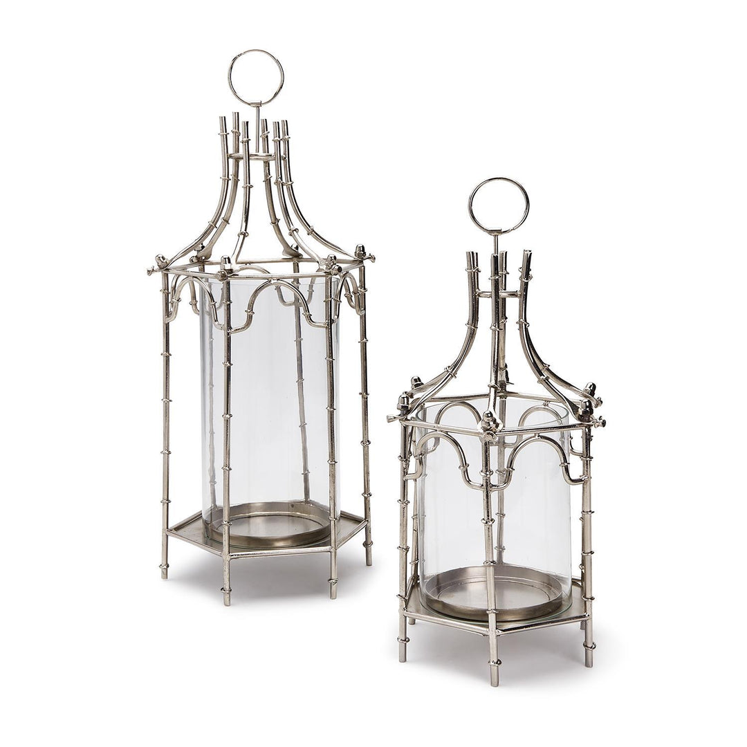 Silver Bamboo Pagoda Lantern