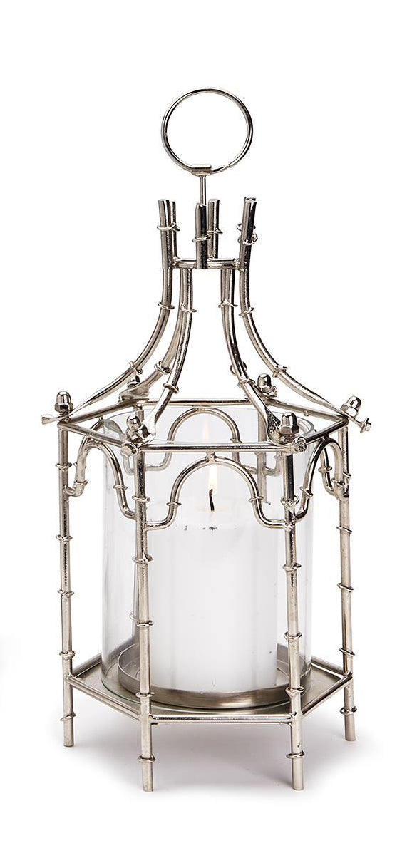 Silver Bamboo Pagoda Lantern