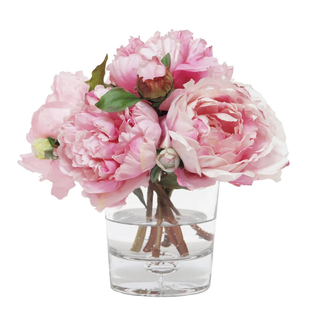 Mix Peonies in Vase