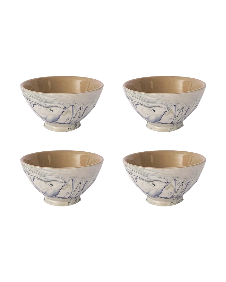 Marbled Bowls - Set/4