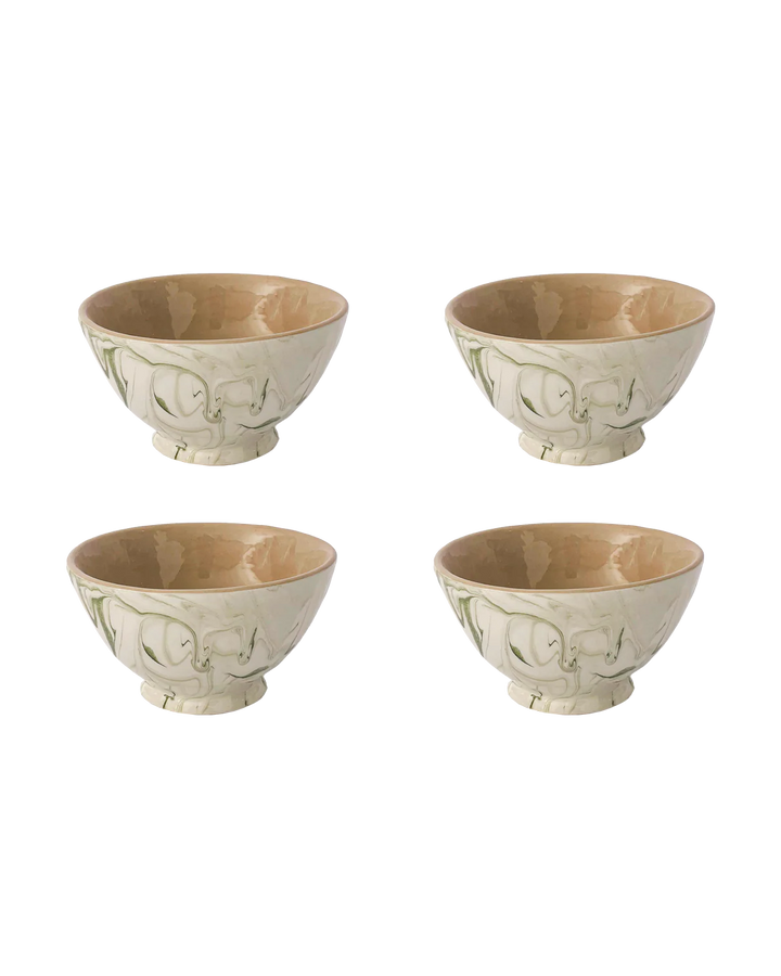 Marbled Bowls - Set/4