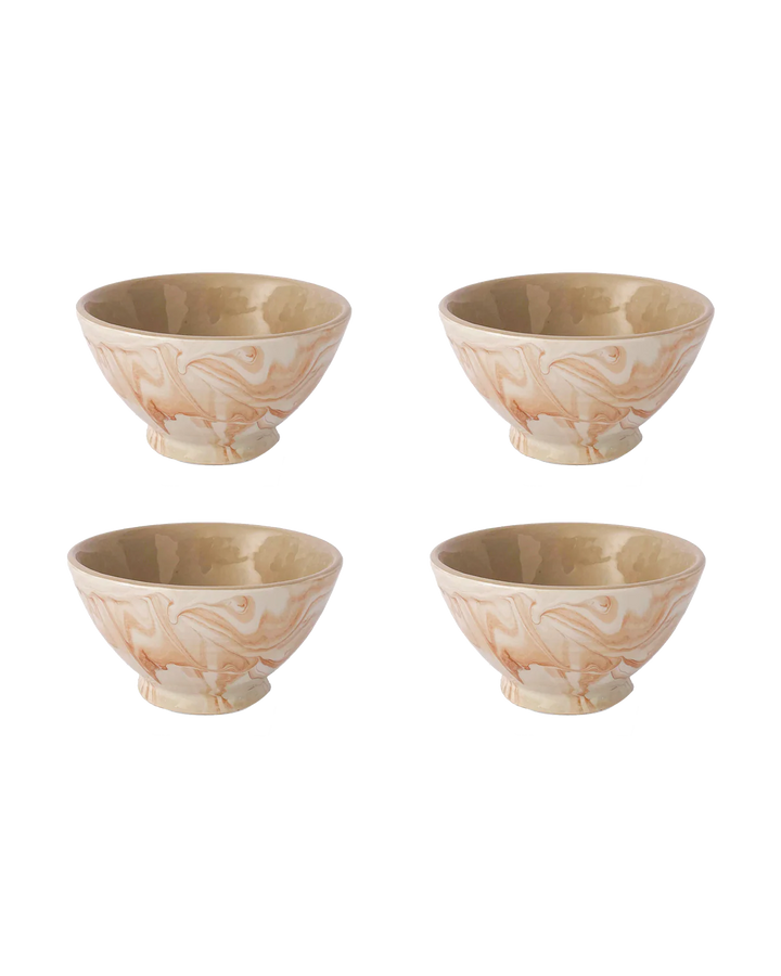 Marbled Bowls - Set/4