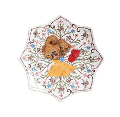 Villa Seville Scalloped Side/Cocktail Plate - Set/4