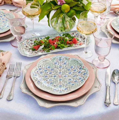 Villa Seville Scalloped Side/Cocktail Plate - Set/4