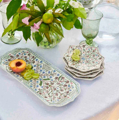 Villa Seville Scalloped Side/Cocktail Plate - Set/4