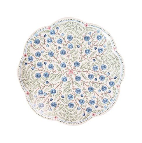 Villa Seville Scalloped Salad/Dessert Plate
