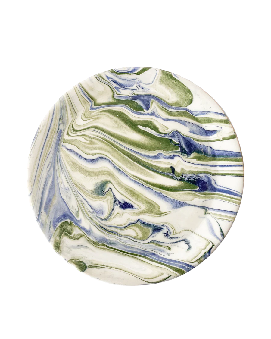 Marbled Salad Plate - Set/4
