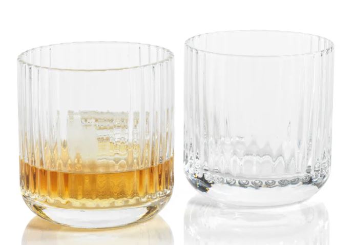 The Savoy Double Old Fashioned Glass set of 4